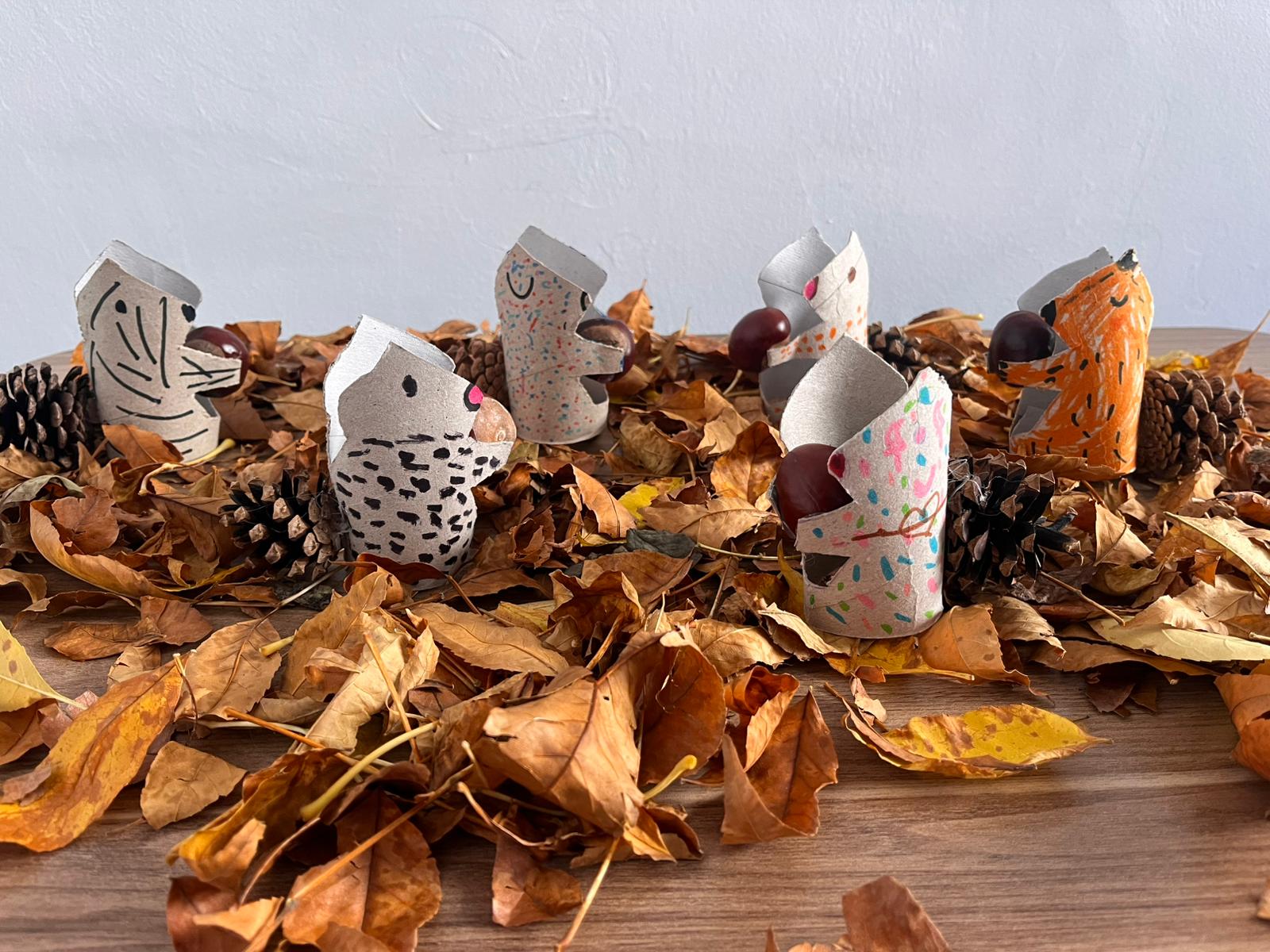 Atelier toamnă - veverițe Rainbow Kids